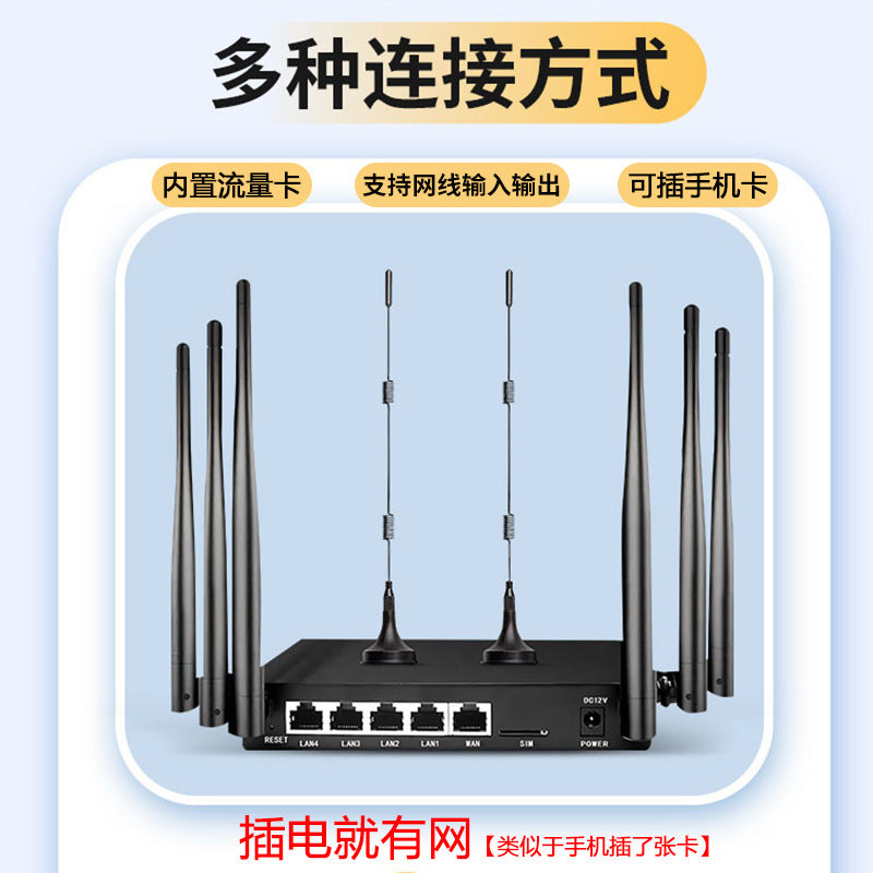 Wire -free wireless router wifi5G portable WiFi wireless wifi4g mobile wifi6 traffic card unlimited