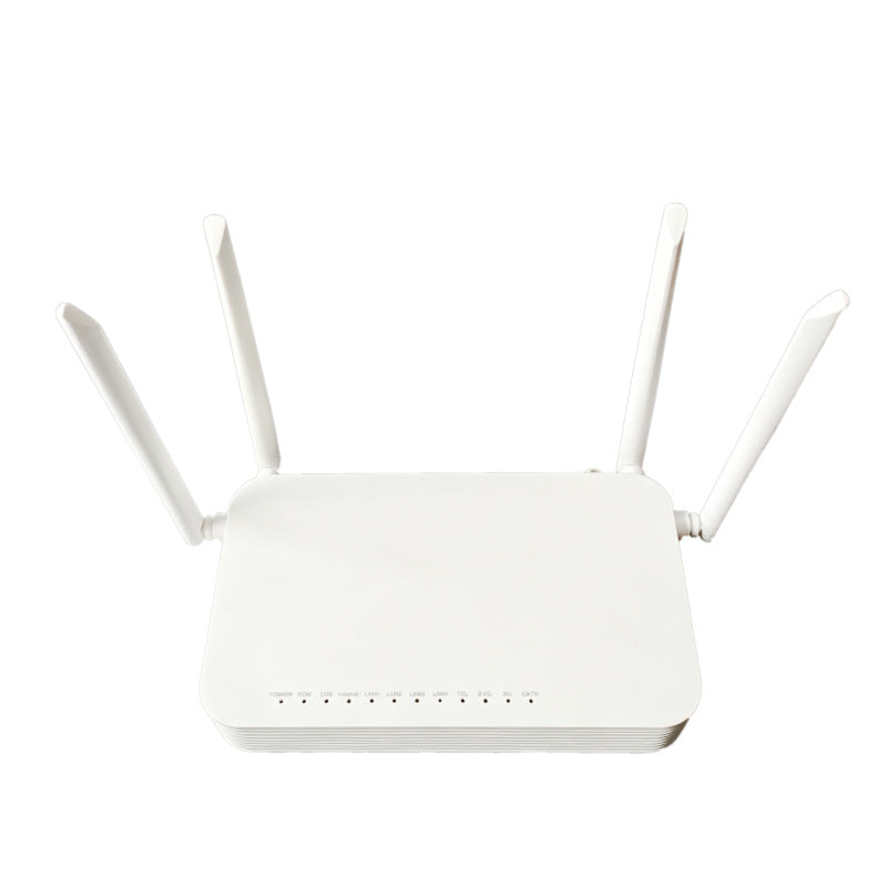 Ax3000/Ac1200 Four-Antenna Xpon+Omci+Catv Dual-Band 5g Wifi6 Full Gigabit with USB