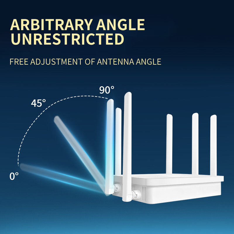 Whole house covers large apartments for home WiFi 6 Gigabit high-speed AX30005G dual-band wall-throu