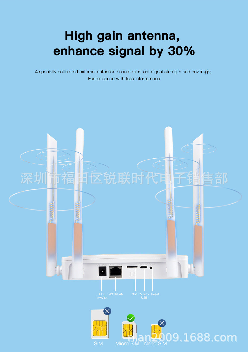 E CP912 4G 5G CPE home wireless router free broadband CAT4 card plug -in outer
