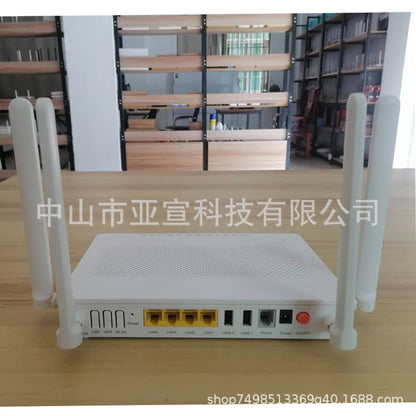 HG6821M Dual-band Gigabit Optical Modem Xpon 5G Wifi5 ONU 4GE+TEL+2USB English Foreign Trade