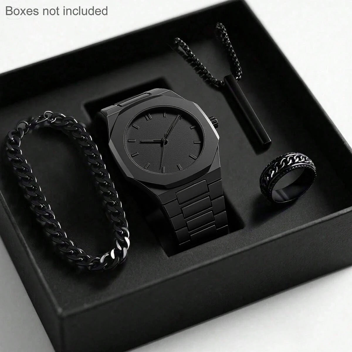 Black set, box