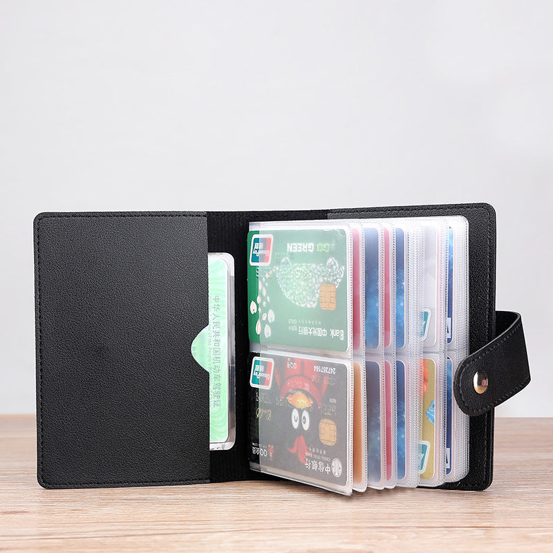 Card holder, anti-magnetic capacious shoulder bag, storage system for business cards, cards, bank ca