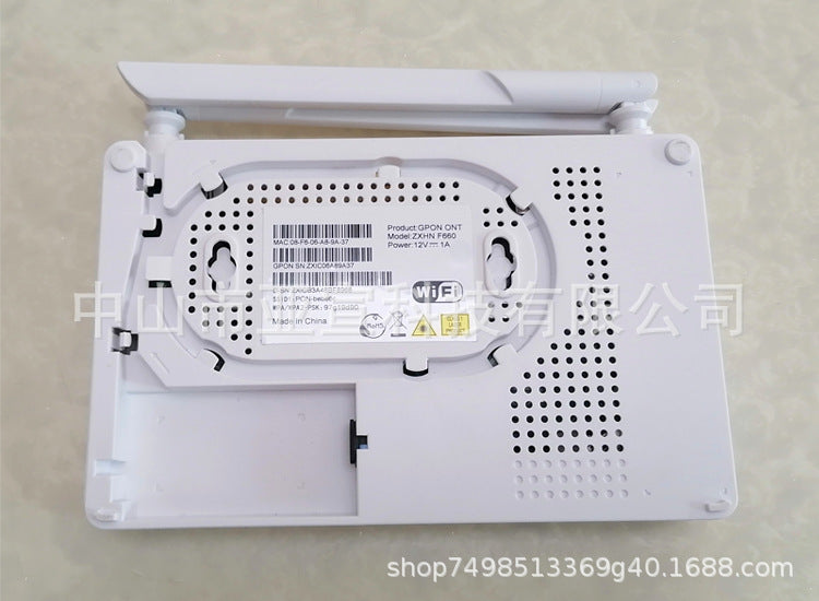 F660 Optical Cat v8 Gpon ONU ONT 2.4G Wifi 1GE+3FE+USB English Firmware Foreign Trade Model