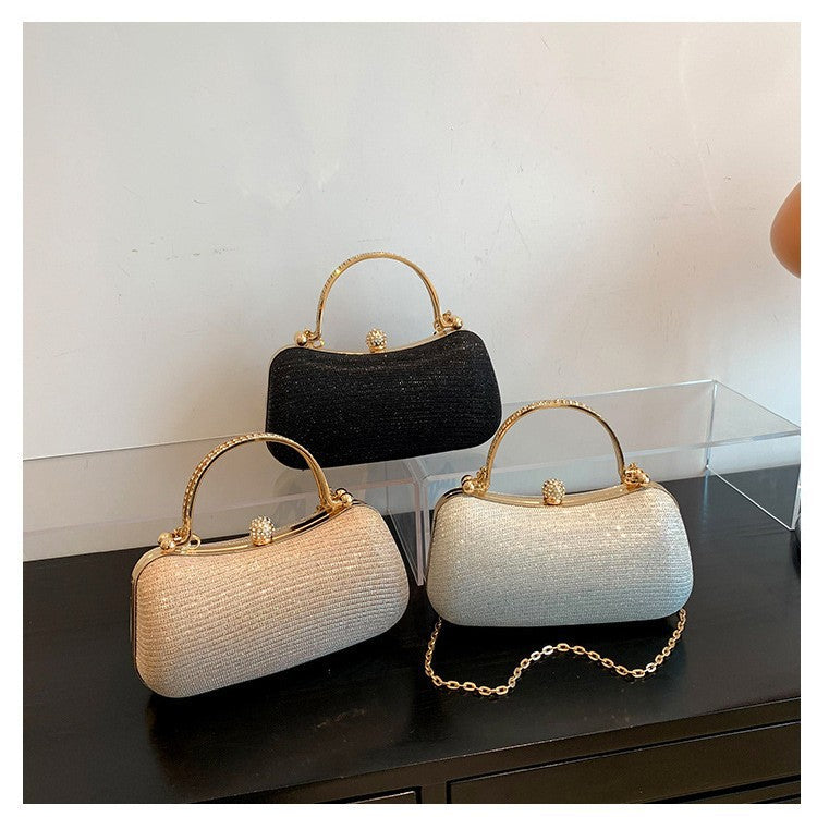 Tide, high quality cute small bag to go out, trend one-shoulder bag, phone bag, french style, food b