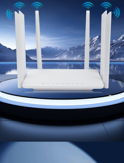 4G router-less WiFi6 full network connection without power, no need to install broadband plug-and-pl