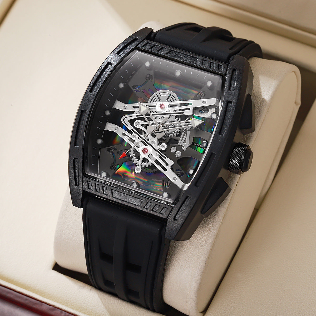 #1 Black Shell Black Strap GS2603