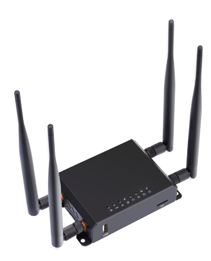 Cross -border metal shell insertion SIM card 4G industrial -grade wireless router turns with WIFI6 h