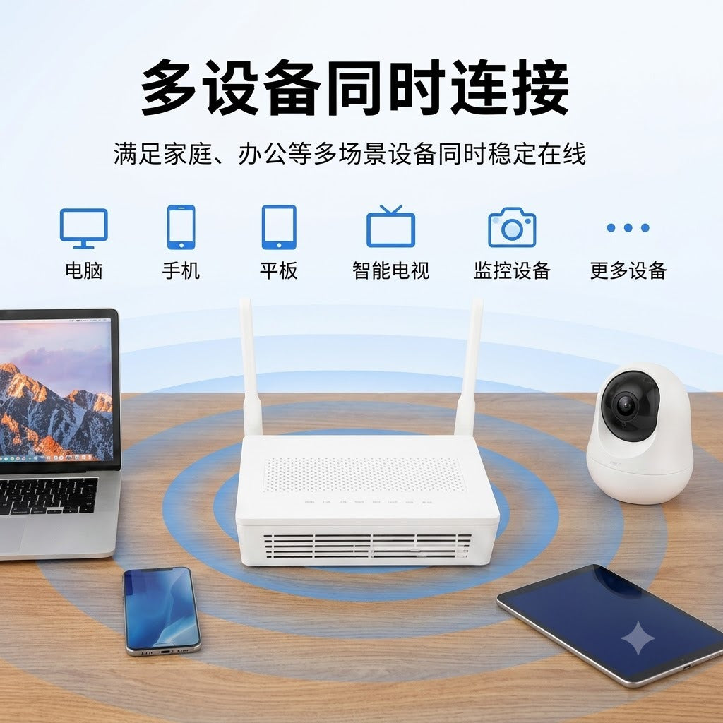 OFS-8546M GPON Gigabit Optical Cat ONU / ONT with WiFi compatible with mainstream brand OLT