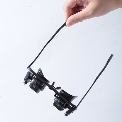 Handheld glasses, watch repair, magnifying glass, electronic mobile phone, 24 times increase