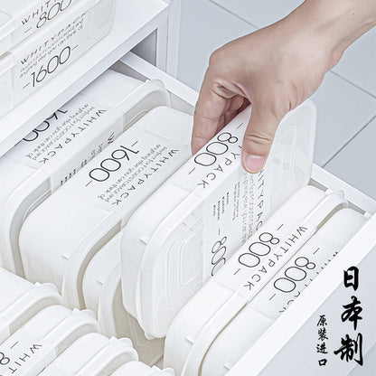 Japan imported YAMADA fresha preservation box refrigerator storage box food -grade frozen meat rice 