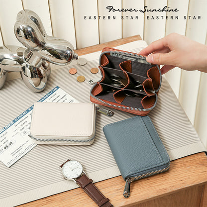(Cross-border trading), wallet, bag, fashionable small short coins, genuine leather, Japanese and Ko