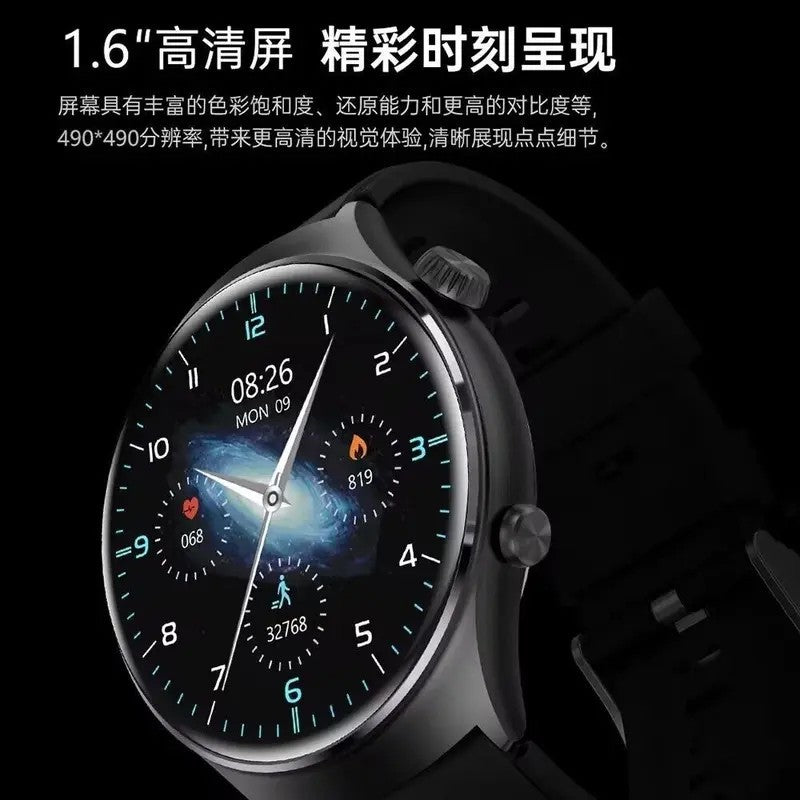 2026 Huaqiangbei New GT3 High-end Smart Watch Men's Bluetooth Call Voice Assistant Pedometer Sports 