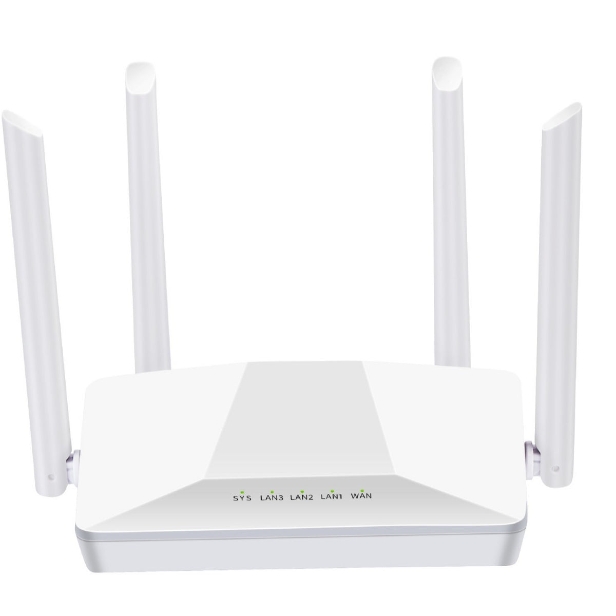 Dual-band four-antenna 100M wireless router home WiFi wall-penetrating king wireless 4G high-speed a