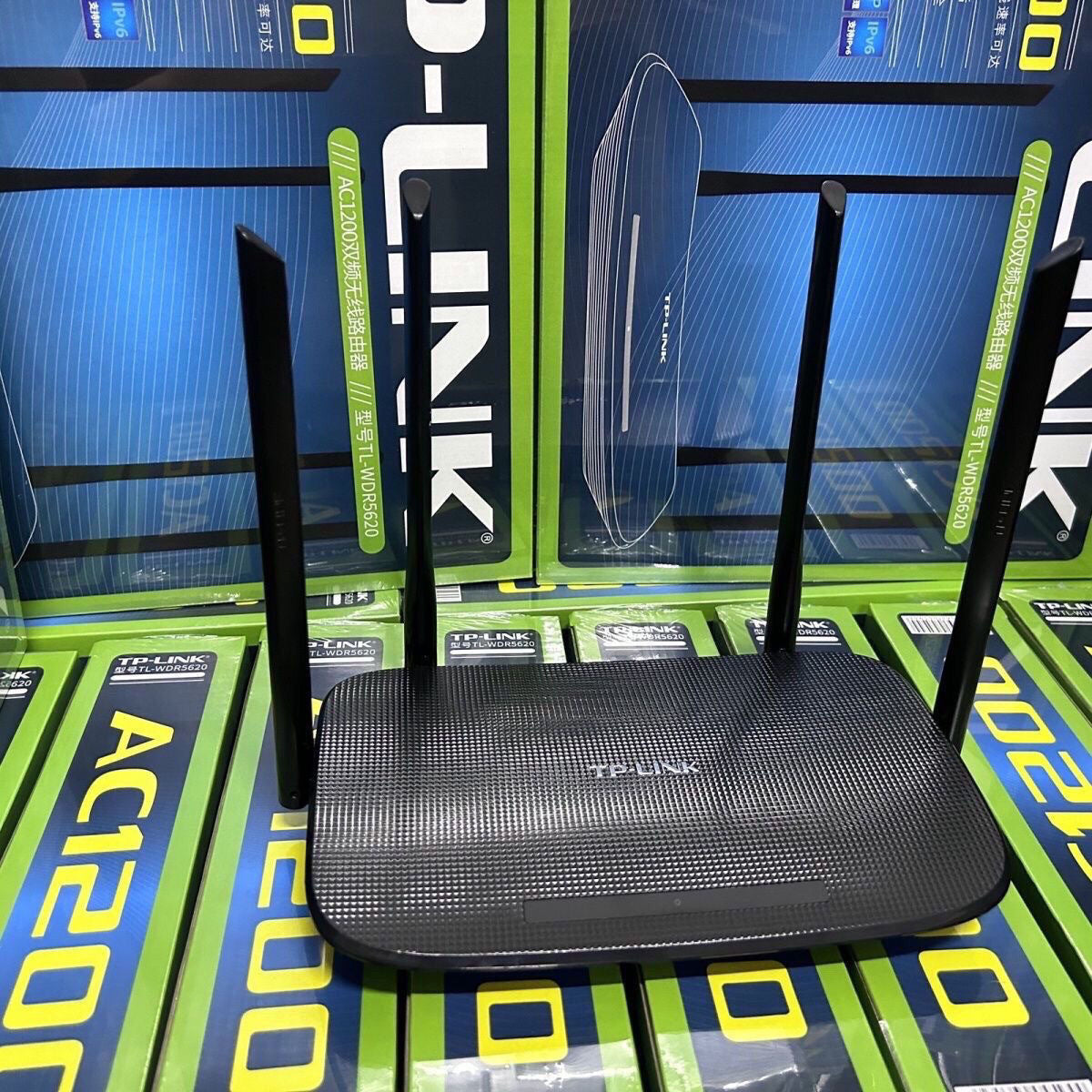 TP Dual-band wireless router, smart and stable through the wall, classic 5620 Gigabit version AC1200