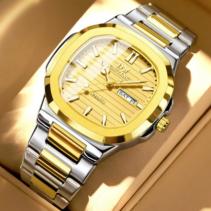 Daiyang Brand New Men's Watch Waterproof Luminous Dual Calendar Watch Men's Ultra-Thin Quartz Watch 