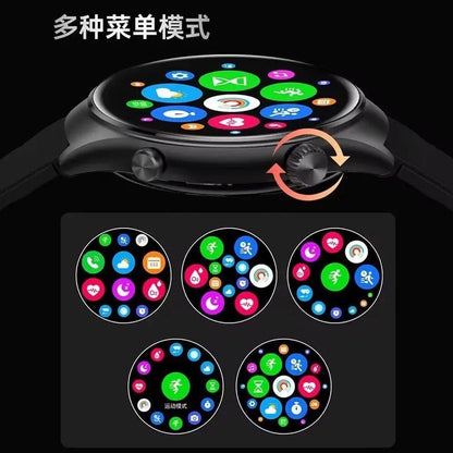 2026 Huaqiangbei New GT3 High-end Smart Watch Men's Bluetooth Call Voice Assistant Pedometer Sports 