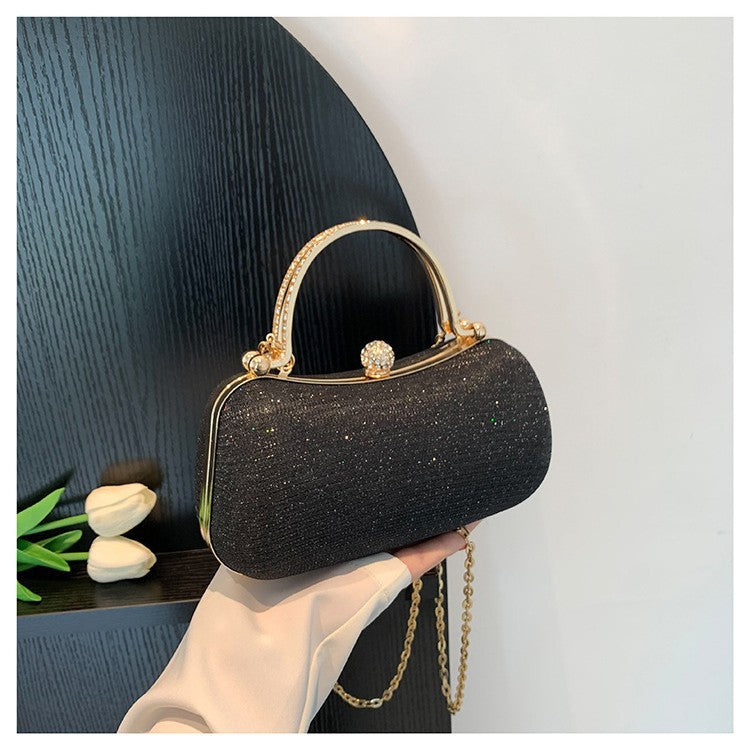 Tide, high quality cute small bag to go out, trend one-shoulder bag, phone bag, french style, food b