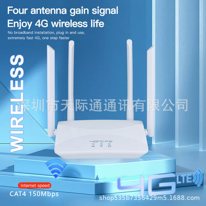 4G wireless router household office mobile portable WiFii plug -in card Routercpe912