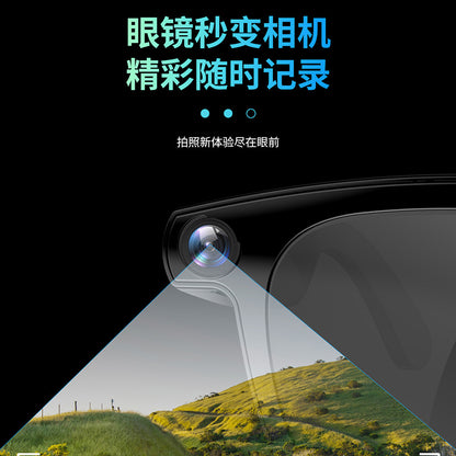AI smart glasses multi-function AI object recognition call with camera to take pictures video record