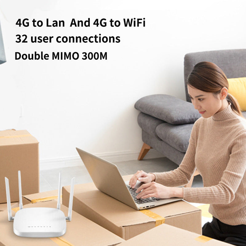US version of full Netcom plug -in 4G phone SIM traffic card to wifi hot Gigabit broadband wireless 