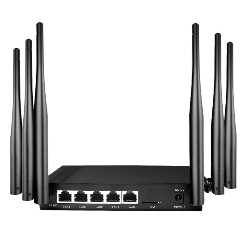 Wireless router home gigabit high-speed wireless wifi 100 megabit port student dormitory home small 