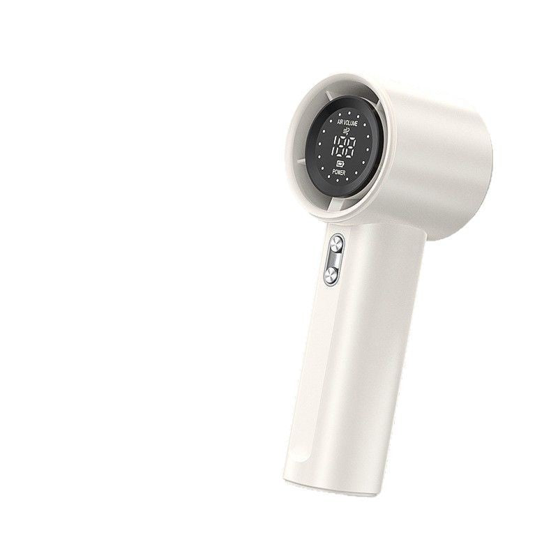 Southeast Asia S001 Handheld High-Speed Fan, 100-Speed Violent Airflow, Digital Display, USB Chargin