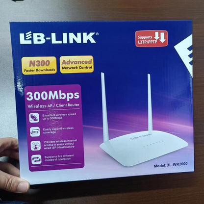 Bilian 300m Sino-British Router smart Wireless Router Wireless WiFi home route WR2000