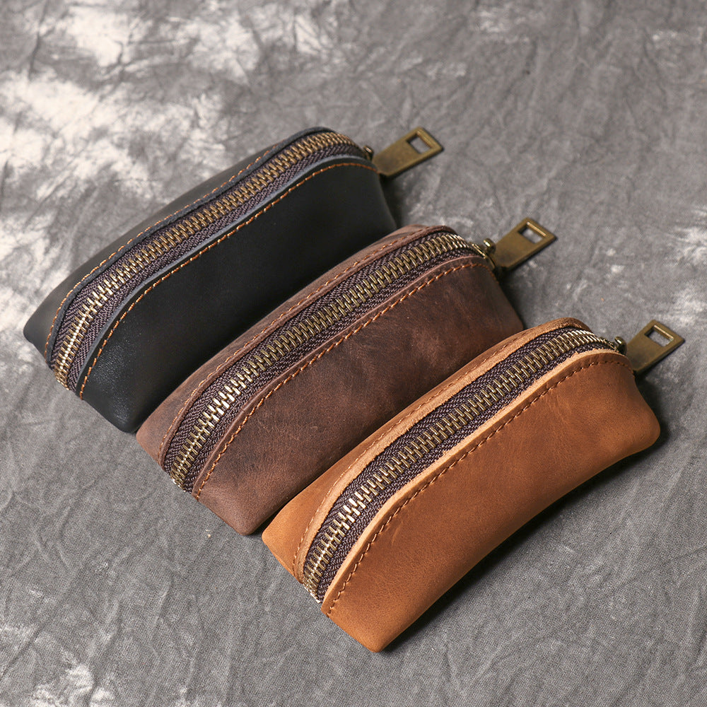 (Cross-border trading), wallet, universal leather key bag, organizer bag for men and women, genuine 