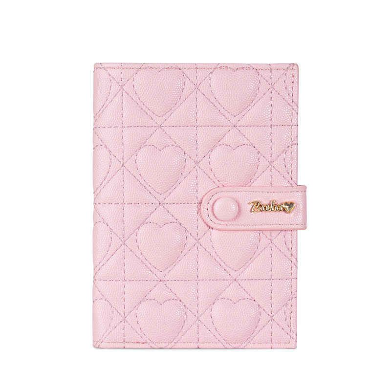 Fuchsia passport bag