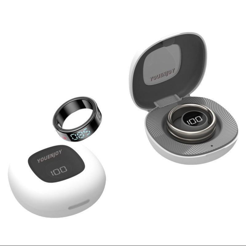 Smart ring charging, storage system