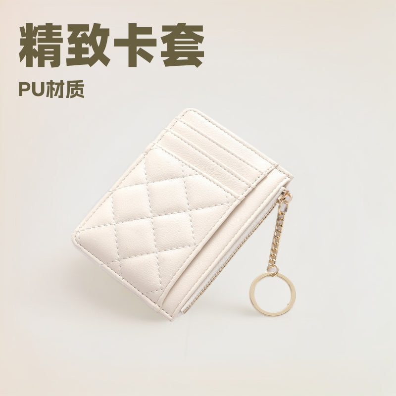 (), card holder, brand shoulder bag, universal cards with diamond pattern, new collection, high-qual