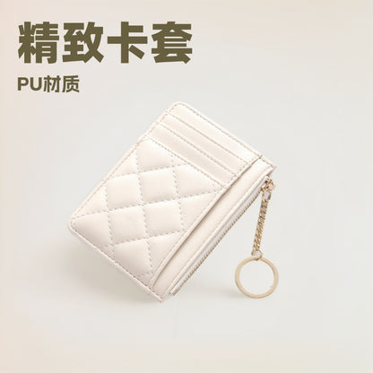 (), card holder, brand shoulder bag, universal cards with diamond pattern, new collection, high-qual