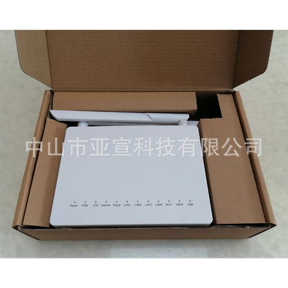 F663NV3A Optical Cat Gpon ONT 1GE+3FE+1Pots+USB+Wifi English Firmware Foreign Trade Cross-Border