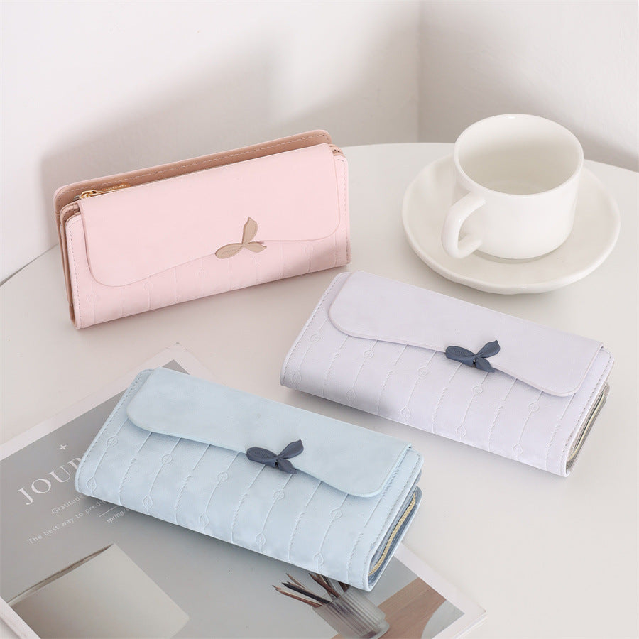 (Cross-border trading), wallet, long polyurethane matte retro universal capacious shoulder bag