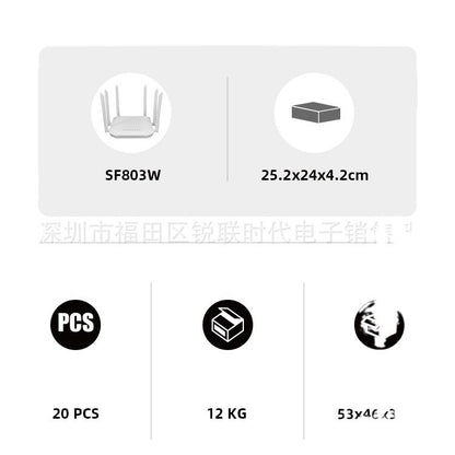 S803W 4G 5G Wireless router free broadband CAT4 6 plug -in calories wireless WiFi network