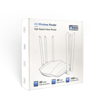 Wow&customized 4G router 1200M dual-band WIFI6 Iranian enterprise office Gigabit R106-AC