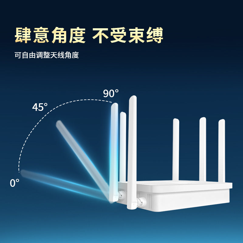 WIFI6 Gigabit High Speed ​​AX3000 home router 5G dual -frequency wall -piercing king whole house cov