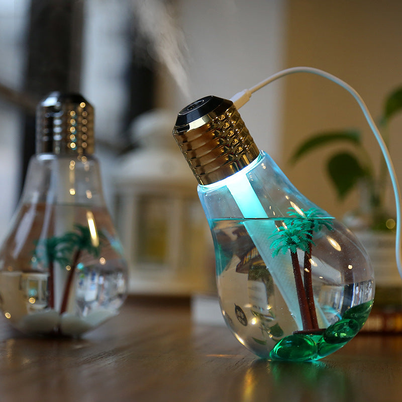 Bulb, humidifier for bedroom, big table spray, new collection