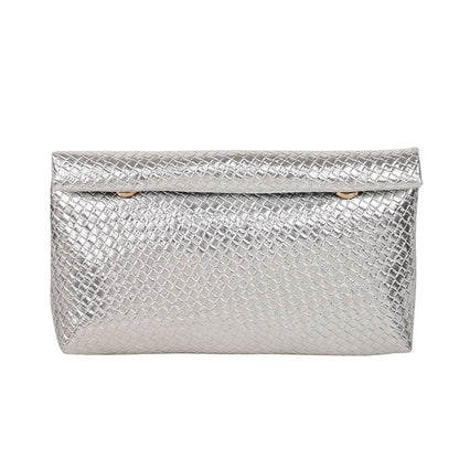 Summer solid color elegant high quality small clutch bag, high-end