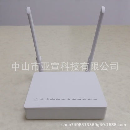 F663NV3A Optical Cat Gpon ONT 1GE+3FE+1Pots+USB+Wifi English Firmware Foreign Trade Cross-Border
