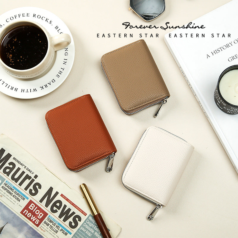 (Cross-border trading), wallet, bag, fashionable small short coins, genuine leather, Japanese and Ko