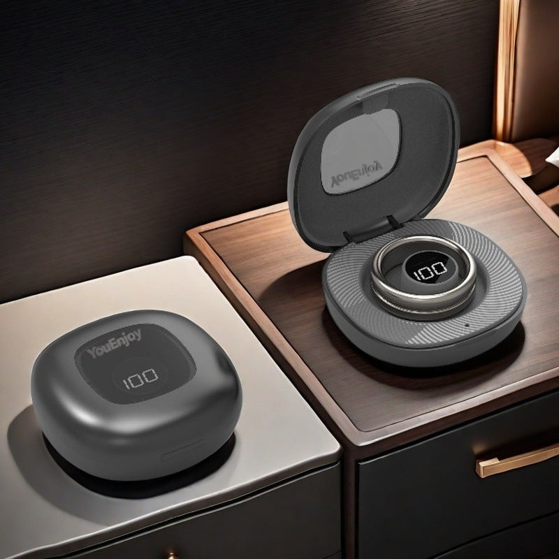 Smart ring charging, storage system