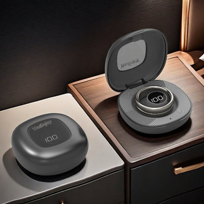 Smart ring charging, storage system