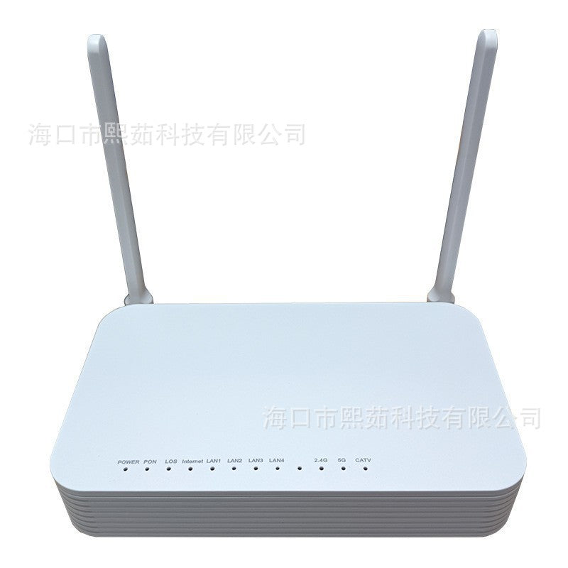 F668V Ftth Gpon Epon Onu English Version Optical Modem 4-Port Gigabit Wifi Fiber Optic Modem