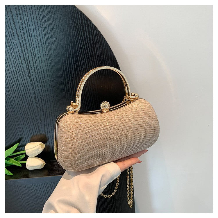 Tide, high quality cute small bag to go out, trend one-shoulder bag, phone bag, french style, food b