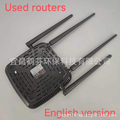 Used TENGDA AC5 WALL-PIERCING 5G Router 1200m Wireless WiFi