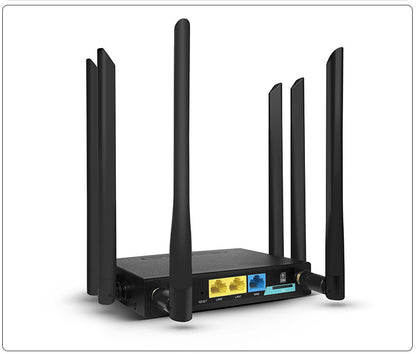 Household high -speed high -power wireless WiFi Gigabit router manufacturers 300M industrial class 4