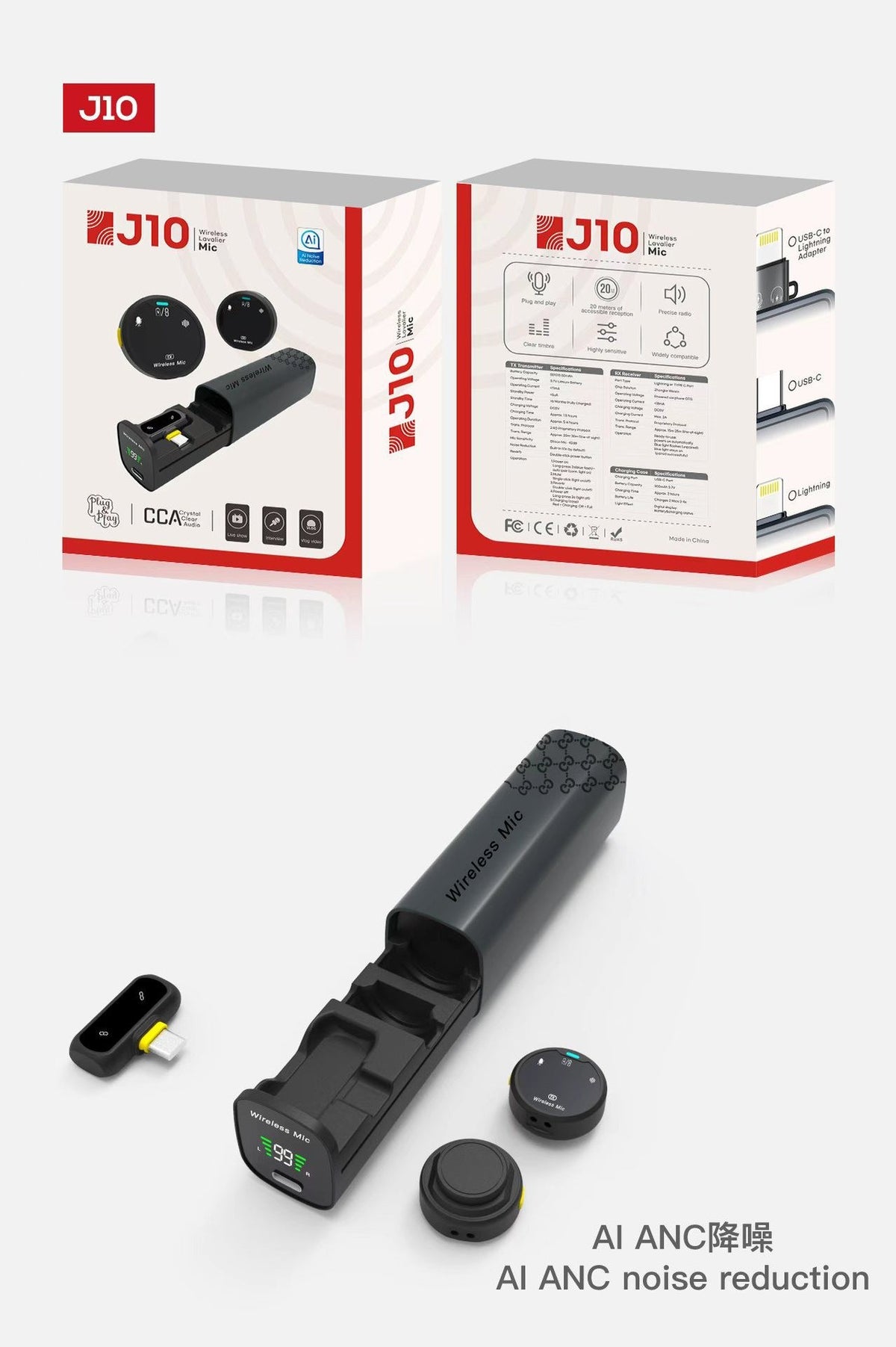 J10 one to two (Type-c)