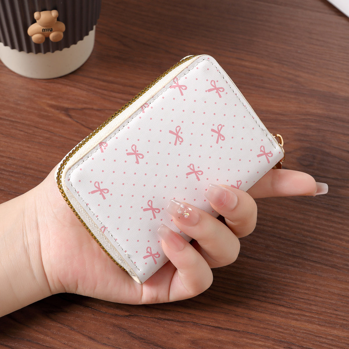 (Cross-border trading), short fresh card holder, wallet, universal bag, Japanese and Korean